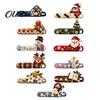 Seasonal Interior Decor Christmas Door Handle Cover, Knitted Lever Handles Cute Santa Gingerbread Claus Covers Man Penguin, Festive Sleeve for
