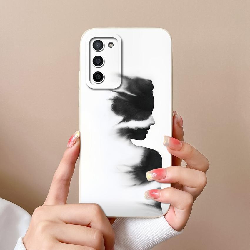 Hülle Für Oppo A56 A57 A58 A59 A60 A72 A75 A78 A79 A83 A91 A92 Handytaschen Niedliches Anime-Haustier-Muster Flüssigsilikon Premium Schutzhülle Für Oppo Capa