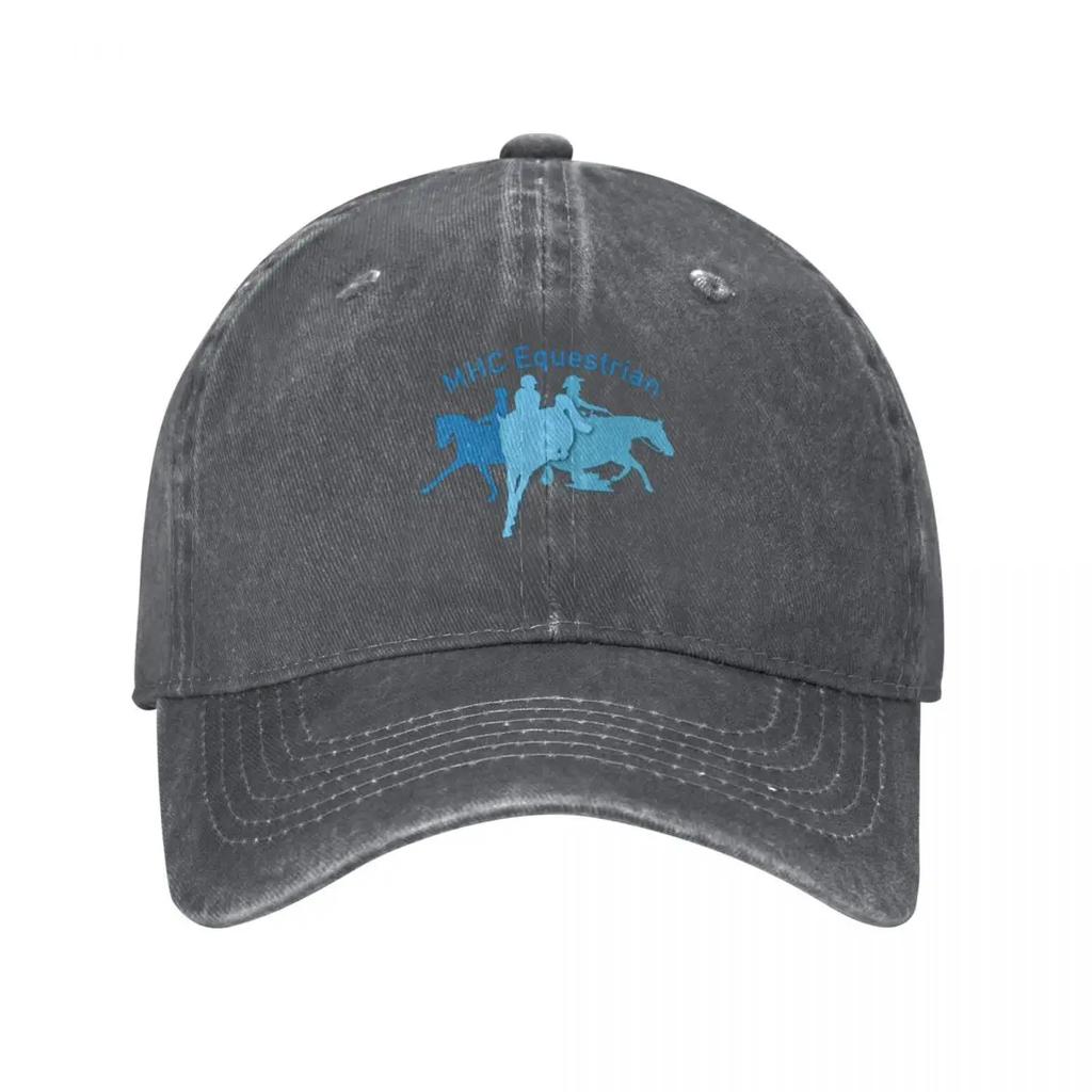 MHC Tri Team Equestrian Baseball Cap Hip Hop GentleUnisex Hat funny hat cute For Unisex Womens