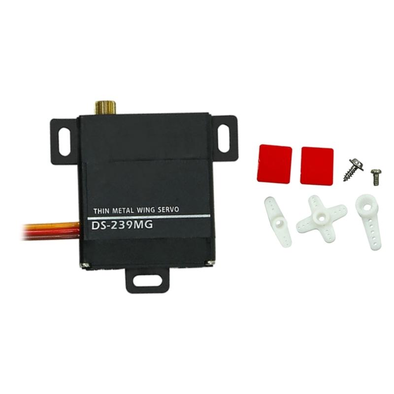 

DS239MG Digital Servo Motor Advanced for Remote Controlled Planes Featuring Quick Response and Durability Metal Gears 1