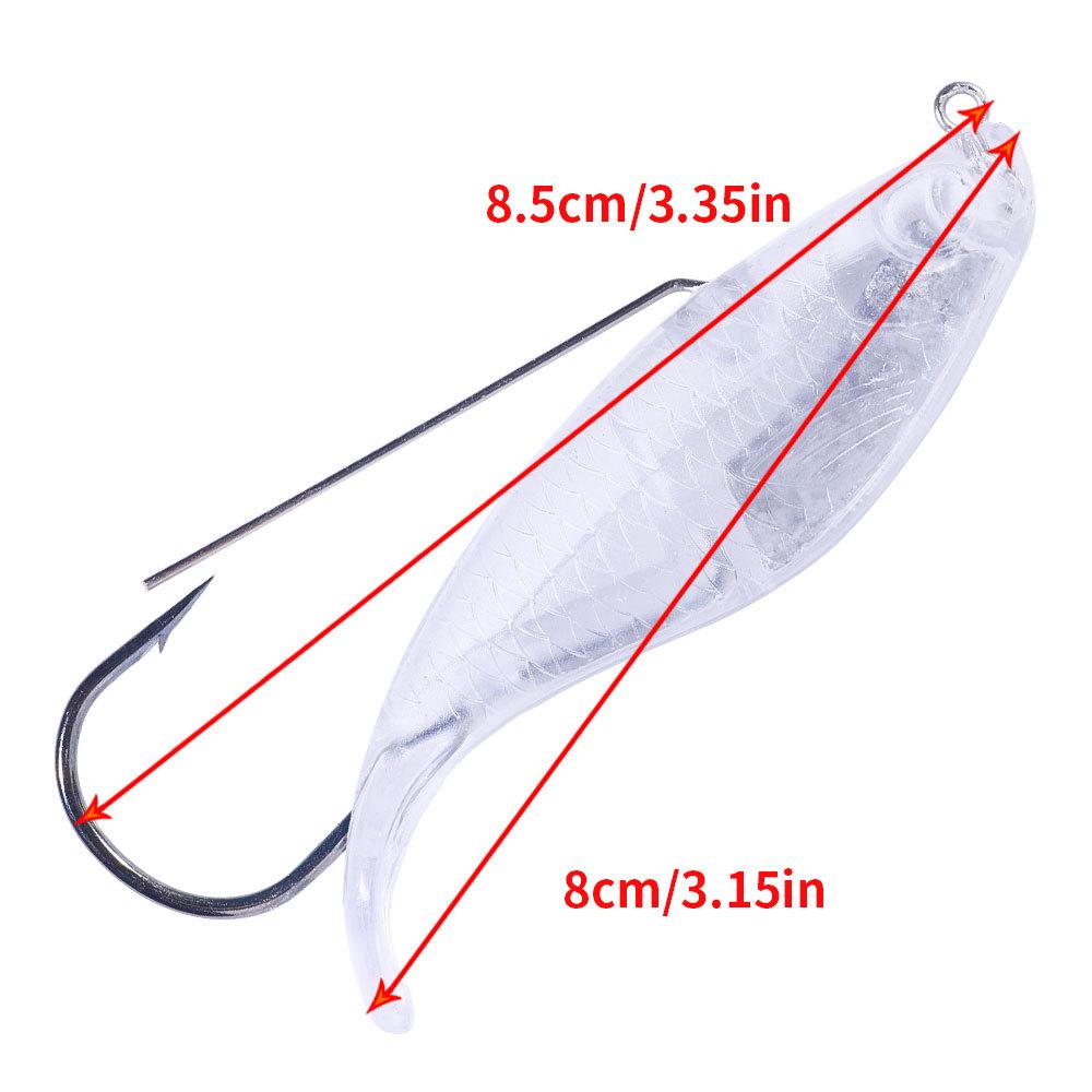 Hengjia VIB Anti-Snag Single Hook Artificial Lure for Fishing