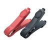 Spring-Action Battery Contacts Clamps, 35A Red and Black, with Full Covers for Charging, Power Wiring, Circuit Testing and Electrical Repair Work