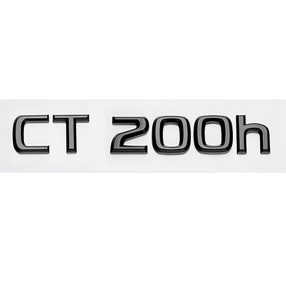 For Lexus CT200h LC500h HYBRID Logos Car Trunk ABS Fender Badge 3D Adhesives Waterpoof Logo Badge Sticker Accessories