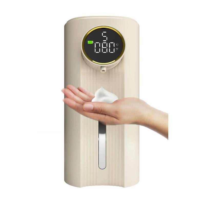 Touchless Desk Soap Dispenser With Foam And Gel Options For Home Office Hygiene