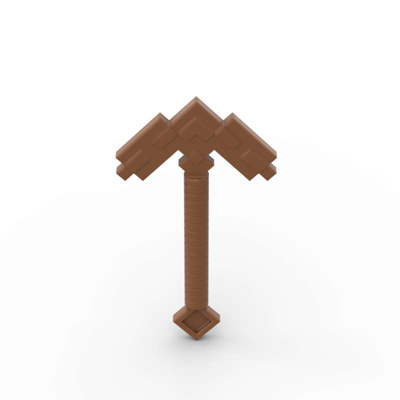 

Non-Toxic Moc 10Pcs 18789 Utensil Pickaxe Pixelated Building Blocks Hoe Axe Kit Part Bricks Diy Assemble Particle Children Birthday Gifts