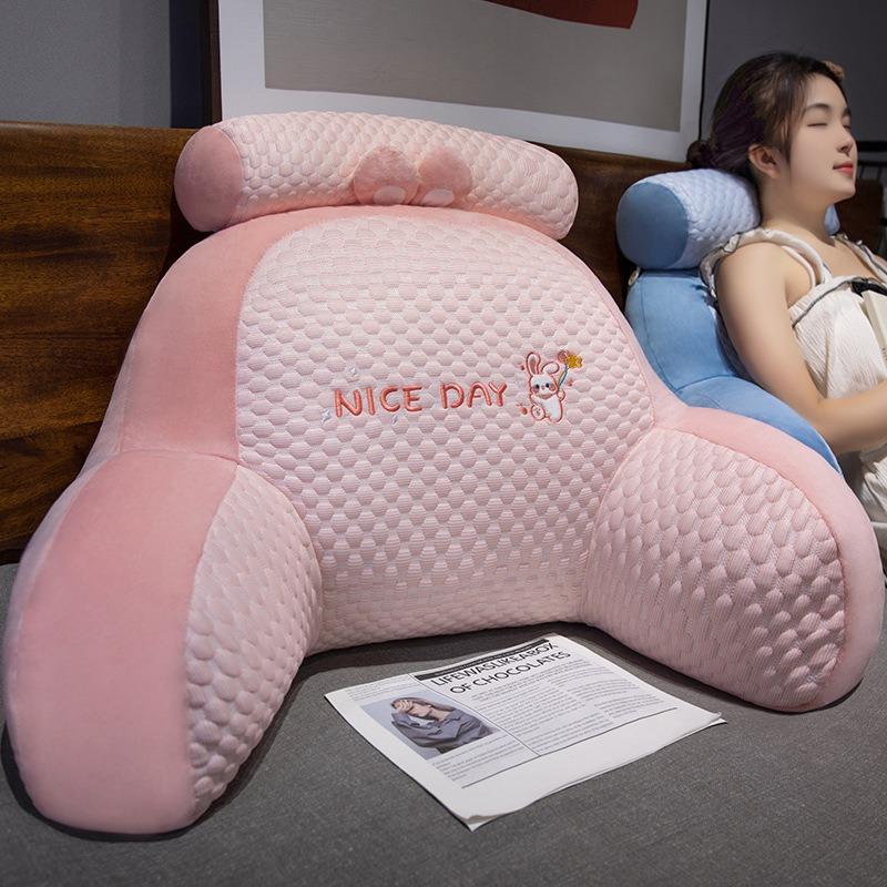 

Мягкая подушка на сиденье, съемная, моющаяся, для офиса, перерыва на обед, защита талии, спинки, для беременных, многофункциональная подушка 55x40cm