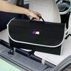 2025 E46 For BMW Car Trunk Storage Bag Leather Camping Box Collapsible Auto Emblem Organizer Accessories for BMW M Performance E