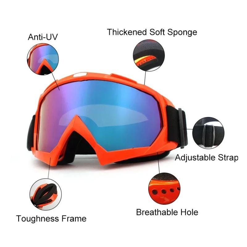 High Quality Motocross Skiing Goggles Glasses MX Off Road Masque Helmets Goggles Ski Sport Gafas for Outdoor Cycling Accessories