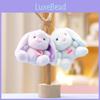 Cute Rabbit Keychain Cartoon Girl Backpack Decorative Pendant Plush Doll Gift