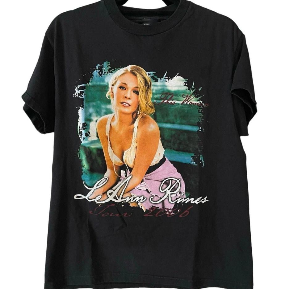 Vintage 2006 LeAnn Rimes This Woman 2006 Live T-shirt size S-5XL XXL