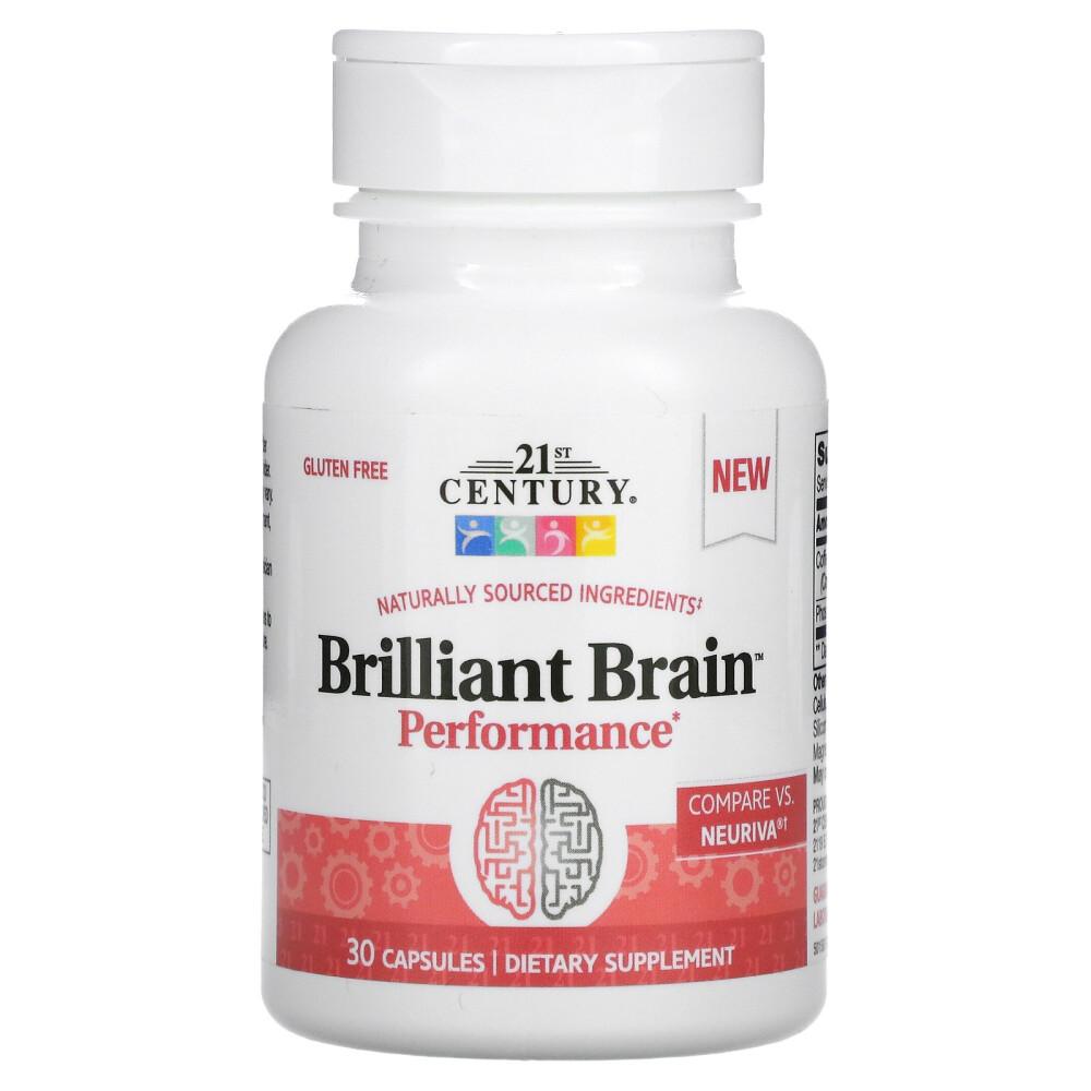 21st Century Sentry Brilliant Brain Brain Function Supplement, 30 Capsules