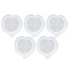 5pcs Reusable Silicone Mould Leaf Leaf Shaped Dish Mould Resin Casting Mould  Jewelry Making