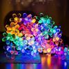 Outdoor Solar Sakura String Lights for Garden & Camping Atmosphere