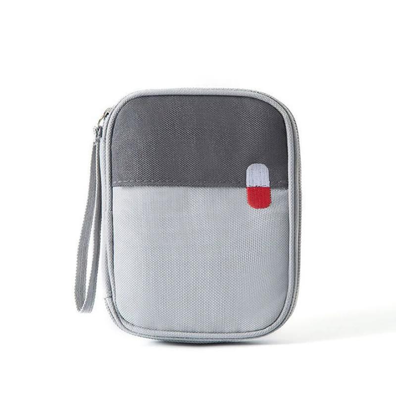 Portable Medicine Bag Cute First Aid Kit Emergency Kits Organizer Outdoor Household Medicine Pill Storage Bag Travel