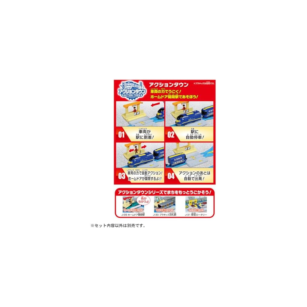 Takara Tomy Plarail Best Selection Set Train Toy for Ages 3 and Up with Interactive City Features