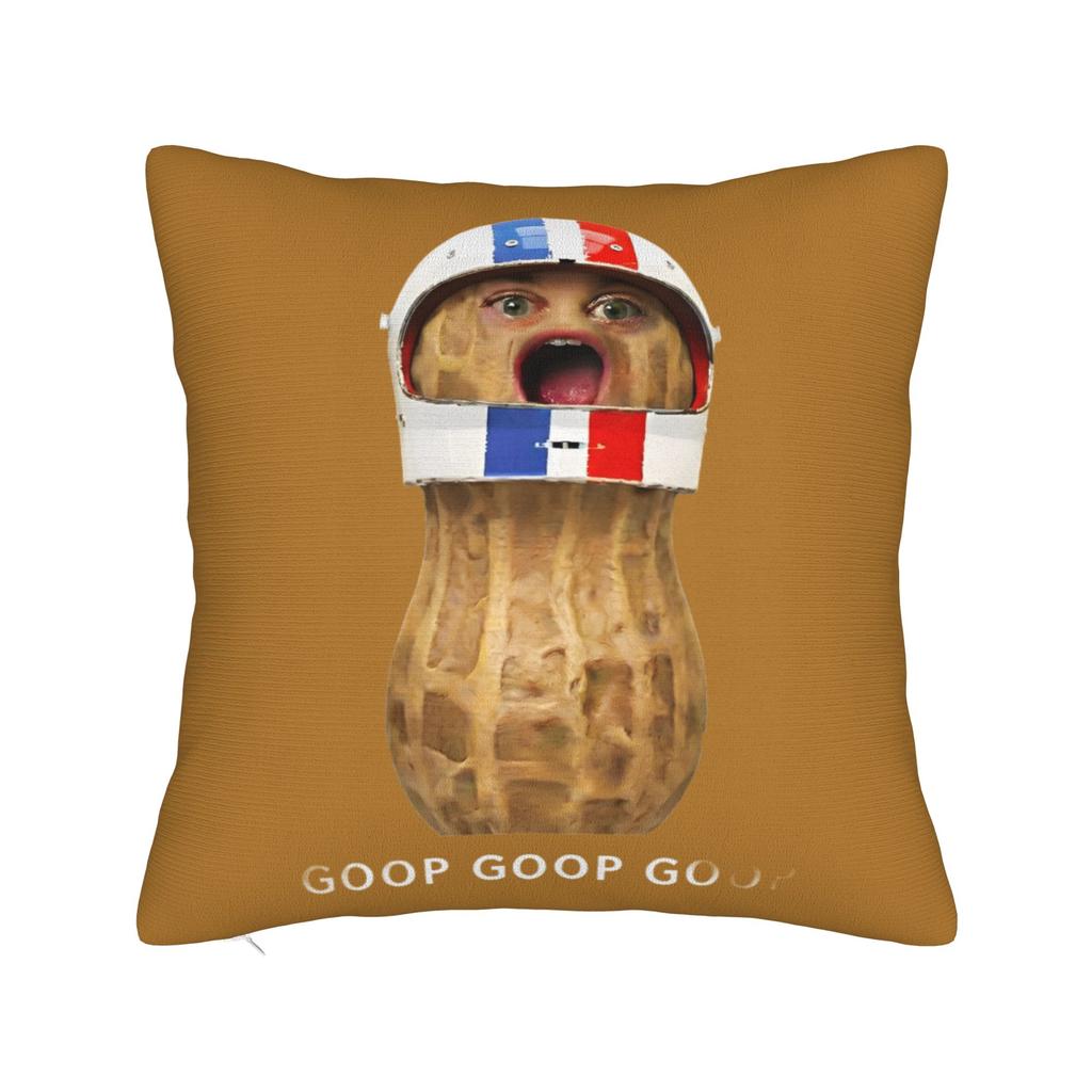 Die verbrannte Erdnuss Lustiger GOOP Herr. Erdnuss Bungulator Kissenbezug Neuheit Kissenbezug Quadratische Kissenbezüge Für Schlafzimmer Heimdekoration