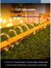 Colorful Outdoor Solar LED Tube Strip Lights - USB/Battery Powered Christmas Lighting with Copper Wire