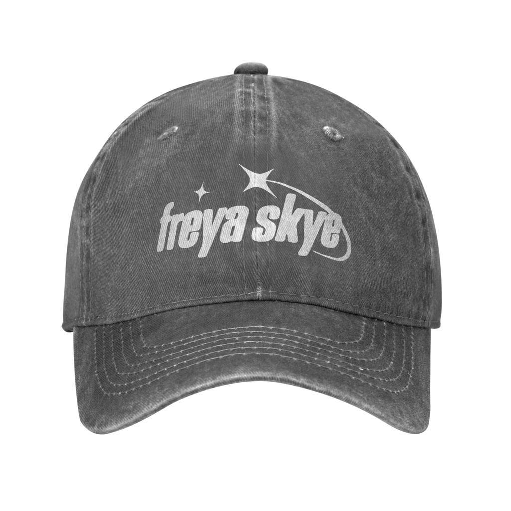Freya Skye Silent Treat Unisex Damen Baseballkappe Used Washed Kappen Hut Outdoor Laufen Golf Verstellbare Passform Snapback Hut