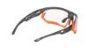 RUDYPROJECT Photonic Piyombo Bumper Mate Lente Fotocromática Roja Impact X2 Gafas de Sol de 17 mm, Montura, Mandarín, Lentes, Ancho 72 mm, Alto 39 mm, Puente