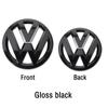 Pro VOLKSWAGEN 2ks Kryty víček předního/zadního znaku auta Samolepka s logem Pro Volkswagen VW POLO Scirocco GOLF 5 6 7 8 MK5 MK6 MK7