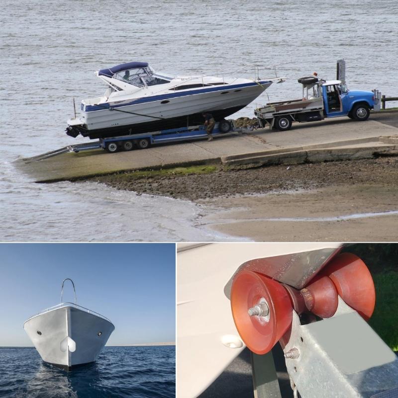 Reliability Stainless Steel Bows Guards Anti Scratch Boats Cover Yachts Bows Guard for Safe Handling and Vessel Aesthetic