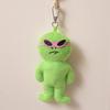 Cartoon Funny Expression Alien Doll Pendant Plush Toy Doll Bag Hanging Keychain