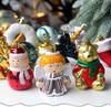 Unique Irregular-Shaped Painted Christmas Tree Ornaments Box