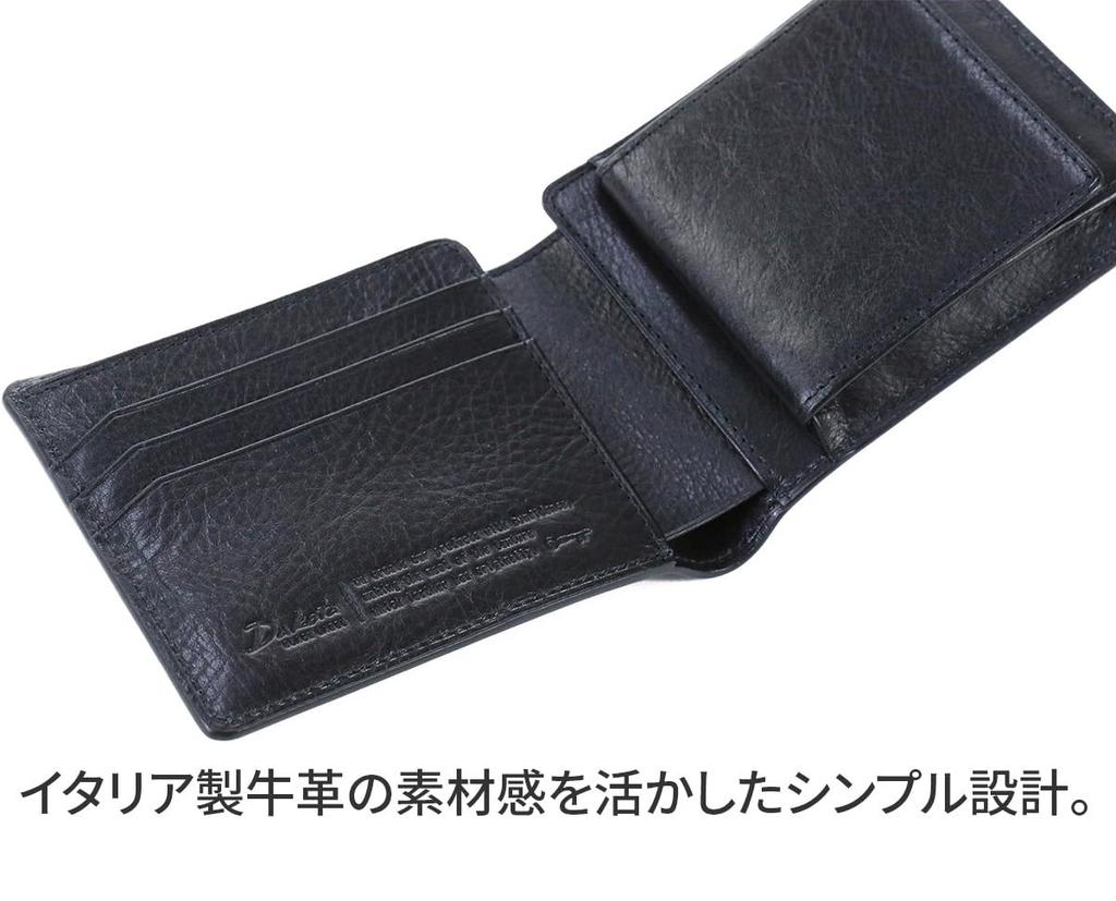Dakota BLACK LABEL Bi-fold Wallet, Navy, BL-620311-60