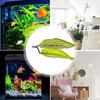Simulated Aquarium Landscaping with Suction Cups Fish Spawning Leaf Betta Fish Rest Leaf  Aquariums