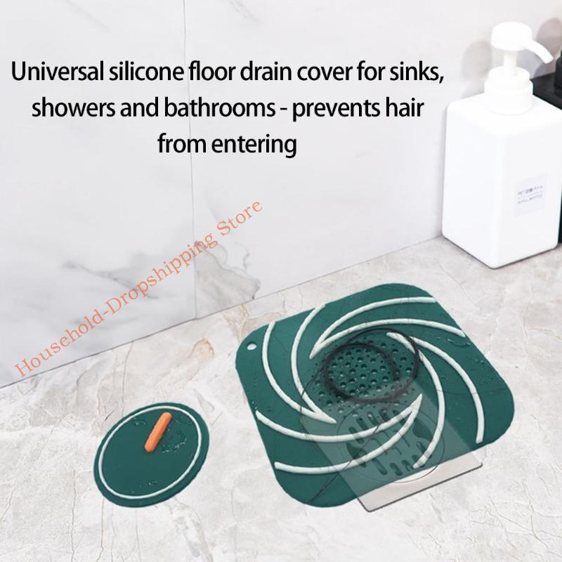 85AD Multiple Functional Soaking Pool Sewer Lid Cover Impermeable Odor Control Standard 4pcs
