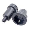 16A Euro-German Male & Female Plug Socket Extension Cord