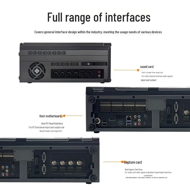 Jia Shi Ying 9900PLUS Multi-Camera Live Streaming & Recording Switcher Console