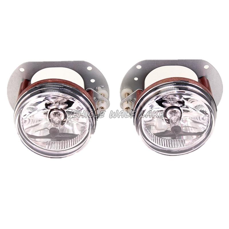 For Mercedes Benz C Class W204 AMG 2008 2009 2010 Car-Stying Front Fog Lamp Light With Bulbs + Grille Cover