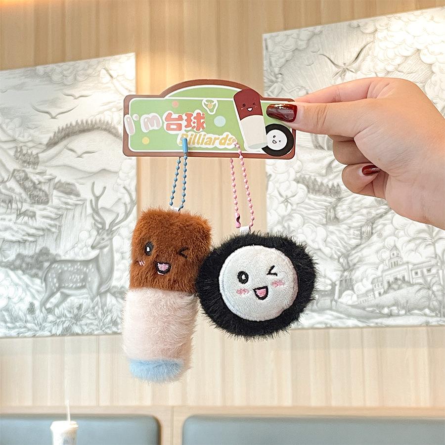 

Table Badminton Tennis Tennis Billiards Rackets Plush Pendants Ball Sports Dolls Billiard Racket