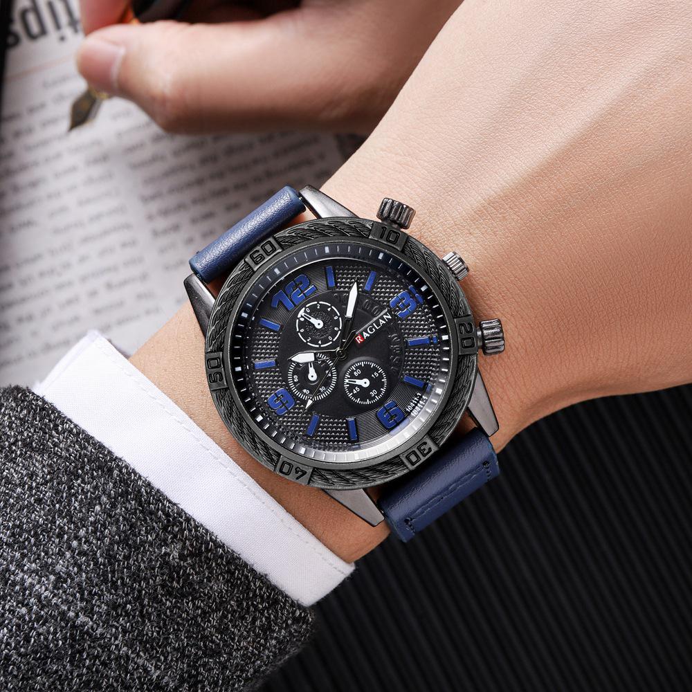 Retro Men's Sport Quartz Watch with Large Dial - Trendy Student Outdoor Fashion