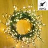 String Led Christmas Lights With Copper Wire For Indoor Outdoor Holiday Decor