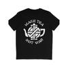 Crass - Make Tea Not War - Weißer Text - T-Shirt - Anarchist - Punk