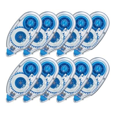 Plus Tape Glue Tape Glue R 8.4mm X 10m 10 Pieces 37-397
