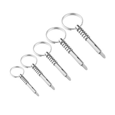 Corrosion Resistant 316 Stainless Steel Quick Install Safety Pin For Ship Deck Fittings Universal Marine Hardware