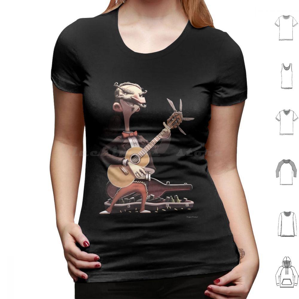 Elektrisch Esteban Lebende Ausgabe T-Shirt Baumwolle Männer Frauen DIY Druck Gitarre Mariachi Konzert Show Auftritt Bühne