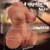 Erotic Doll Male Masturbator with Realistic Boobs Vagina and Anal Pocket Pussy Strap Built-in Spine Pussy Butt Male Sex Toys for Men Masturbation
