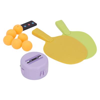 Hanging Table Tennis Trainer for Kids Electric Remote Control Ball Practice Set with 2 Rackets 6 Balls