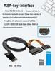 Slimline SAS M.2 To U.2 SFF-8639 SSD Motherboard Data Cable