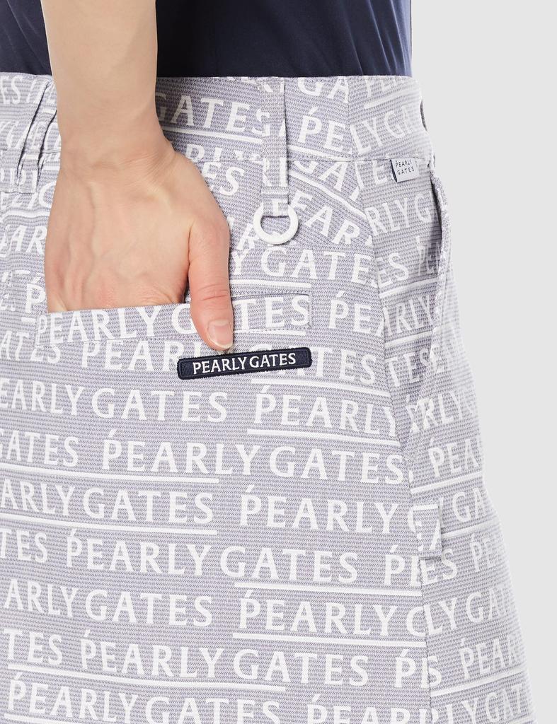 Skirt Logo Golf 0 [Pearly Gates] Women's (Maison Print/EX Stretch) / / 055-2134314 111_Chambray [S]