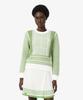 LACOSTE Women'S Tennis Court Jacquard Sweater Af9867-56G 4In