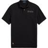 Polo Goldener Buchstaben-Print Kurzarm-Poloshirt Herren Tops 710881813-001