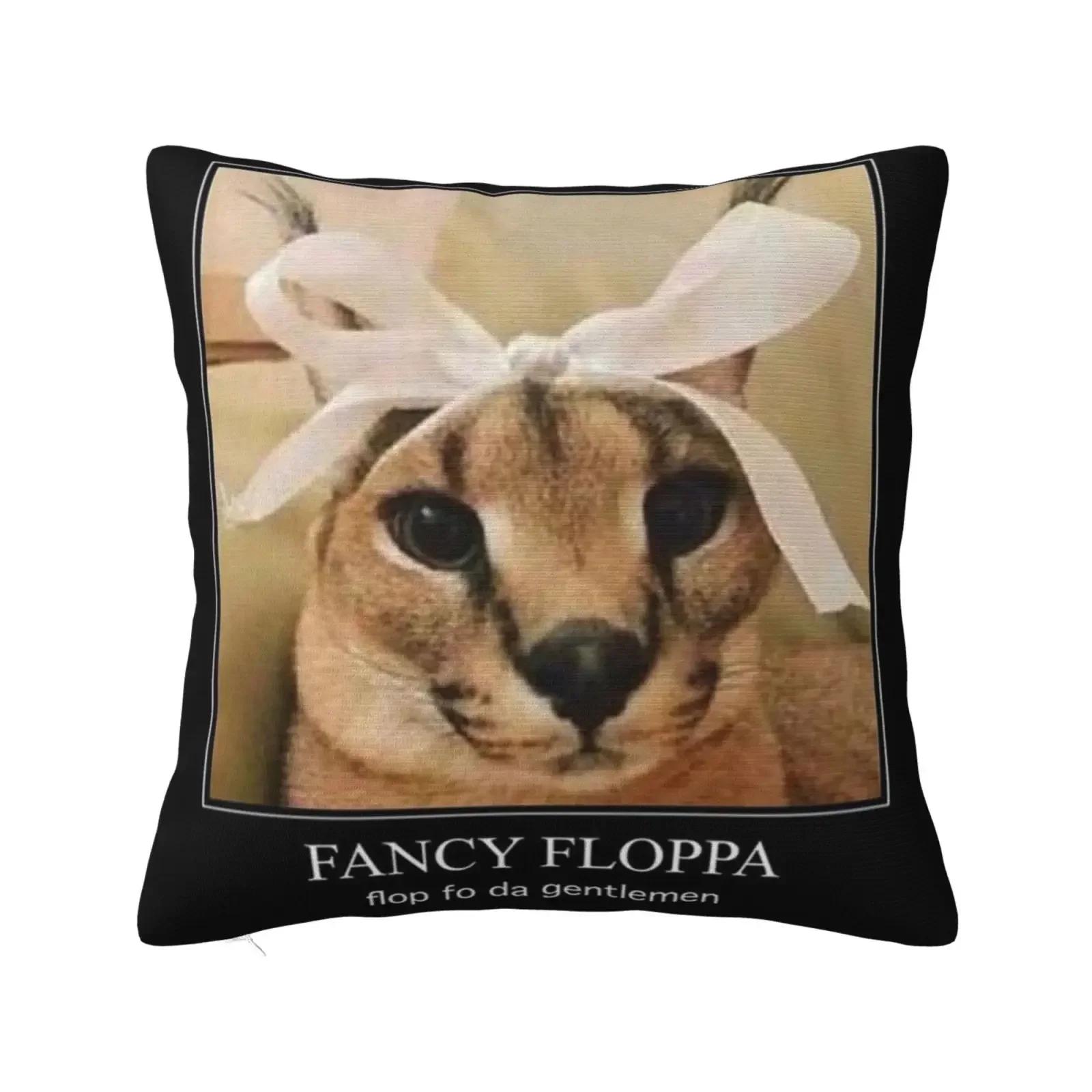 

Floppa Cat Meme Pillowcases For Pillows Cushion Cover Pillows Sofa Anime Pillow Black Anime Pillowcases For Pillows For Sofa 16x16Inch