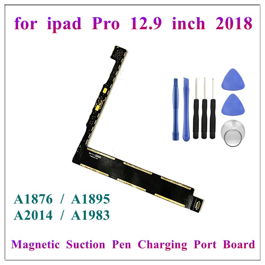 For IPad Pro 12.9 Inch 3rd 2018 4th Gen 2020 Stylus Magnetic Suction Pen Charger Charging Port Flex Cable Touch Pencil Board