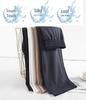 Korean Women's Retro High-Waisted White Summer Drape Pants - Straight Leg and Versatile