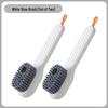Homejia Press-Type Soft Bristle Shoe Cleaning Brush